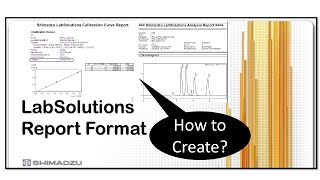 How to create HPLC REPORT of Data Method amp Batch in LabSolutions Software by Utpal Sharma [upl. by Atiekan555]