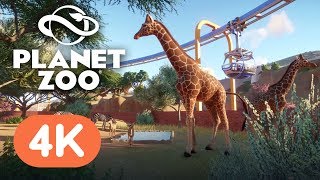 Planet Zoo  Official 4K Trailer [upl. by Eecart]