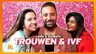 Echte Gooische Moeders Leslie en Kimberly over trouwplannen en ivftraject  Realitea [upl. by Trillby]