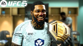 UFC 5 Career Mode Full Movie Road To UFC Undisputed Champion [upl. by Enailil940]