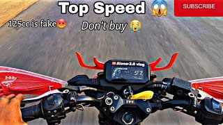 Dont buy tvs raider 😭🥱 fake 125cc top speed 97 only 😤 alone 20 vlog bike viral [upl. by Suiram]