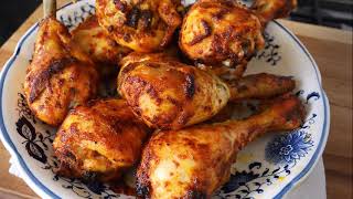 PAPRIKA CHICKEN DRUMSTICKS  BAKED CHICKEN DRUMSTICKS by bluebellrecipes [upl. by Gnohp]