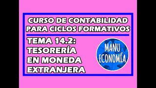 CONTABILIDAD 142 TESORERÍA EN DIVISAS [upl. by Berfield771]