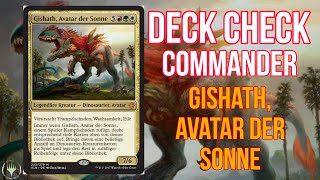 Commander Deck  Deutsch Gishath Avatar der Sonne  Deck Check  MTG  Magic Mana [upl. by Thynne]