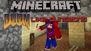 Minecraft Doomlike Dungeons Mod Review [upl. by Radcliffe]