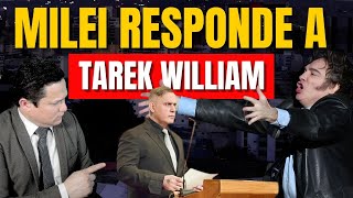 GOBIERNO DE MILEI RESPONDE A LA ÚLTIMA LOCURA DE TAREK W SAAB [upl. by Orford]