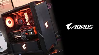 All AORUS Gaming PC Build  Ryzen 7 5800X  X570 Aorus Elite  Aorus Master RTX 3070Ti [upl. by Reham]