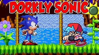 FNF vs Dorkly Sonic  For Hire [upl. by Enitselec]