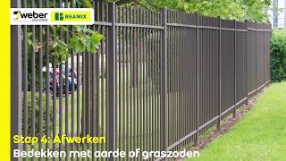 Weber Beamix NoMix beton  Snelbeton zonder mengen [upl. by Nuawaj]