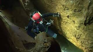 Spéléologie  Plongée souterraineTourne de st pons [upl. by Natassia]