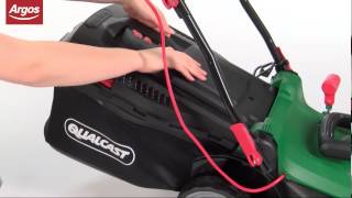 Qualcast 1400W Electric Lawnmower Argos Review [upl. by Becky]