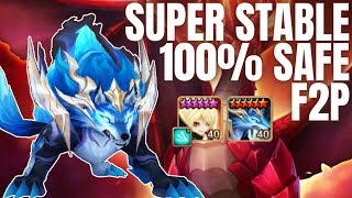 obsolète LA TRICARU GUIDE COMPLET  Team F2P DB12 NB12 et Crypte 10 Summoners War Tutoriel 2022 [upl. by Attenehs]