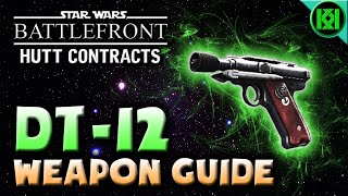 Star Wars Battlefront DT12 Rodian Blaster Gameplay Weapon Guide  Hutt Unlock Outer Rim [upl. by Peck]