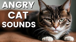 Angry Cat Sounds  Cat Meowing Sound Effects  In Ultra Slow Motion  8 Hours [upl. by Hylton]