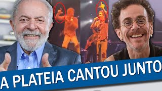 NANDO REIS CANTA SUCESSO COM NOVA VERSÃO DE MÚSICA EM HOMENAGEM AO LULA  “LULA LÁ LÁ” [upl. by Naesyar]