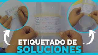 ✅Como ROTULAR UN MEMBRETE para SOLUCIONES  PASO A PASO  ENFERMERIA [upl. by Egon]