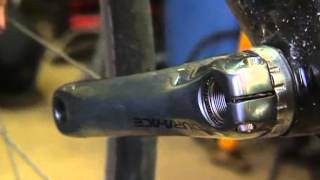 How to remove Shimano Hollowtech II cranks [upl. by Emsmus]