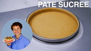 RECETTE DE LA PÂTE SUCRÉE  2 METHODES CAP PÂTISSIER [upl. by Jonis]