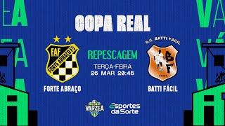 Forte Abraço FS x SC Batti Fácil • Repescagem • Copa Real 2024 [upl. by Fabron]