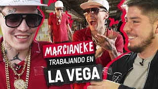 MARCIANEKE UN DÍA EN LA VEGA CENTRAL🍅🥑 IMPROVISÓ RIMAS PARA VENDER 😎 URBANOS A PRUEBA [upl. by Polito]