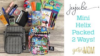 JuJuBe Mini Helix Packed 2 Ways  GatorMOM [upl. by Shani404]