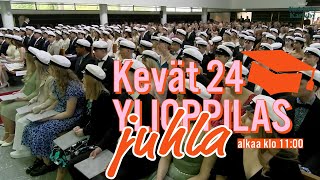 Kokkolan suomalaisen lukion ylioppilasjuhla kevät 2024 [upl. by Karolyn]