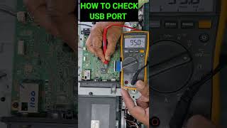 TV USB PORT HOW TO REPAIR  shorts tvrepairservice  😒📺🔥 [upl. by Yclehc371]