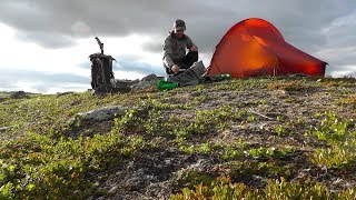 Guijaure  Alone in the Mountains 5 days backpacking [upl. by Lamphere]