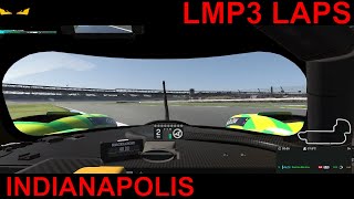 iRacing LMP3 Indianapolis Practice Laps 121323 [upl. by Secnarfyram]