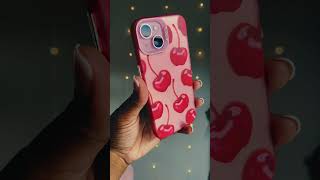 🍒 💦 cherries anyone aestheticcase iphonecase [upl. by Johnson]