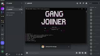 NEW 2023 UPDATED DISCORD T0KEN J01NER GNG JOINER [upl. by Camden]