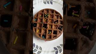 Millet waffle recipeHealthy wheat flour waffleRagi flour waffle recipe [upl. by Ahsihat]