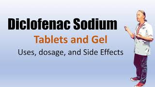 Diclofenac Sodium Tablets and Gel  Uses Dosage and Side Effects [upl. by Leiru]