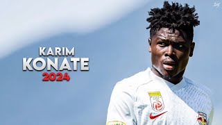 Karim Konaté 2024  Amazing Skills Assists amp Goals  RB Salzburg  HD [upl. by Nehtiek]