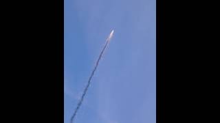 CRT Fall 2014 Sparky Motor Rocket Launch [upl. by Gibbeon]