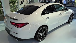 2022 MercedesBenz CLA 200 Coupe  Interior Exterior Walkaround  IAA Auto Show [upl. by Hardie706]