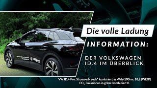 Die volle Ladung Information Der VW ID4 im Überblick [upl. by Corella]