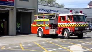 Motueka Fire Brigade Callout From Station Oct 2016 [upl. by Oderfliw820]