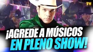 ¡Marco Flores de la Jerez AGREDE a MÚSICOS en pleno SHOW [upl. by Mahgem]