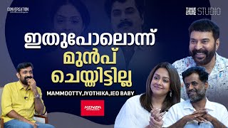 MAMMOOTTY INTERVIEW  KAATHAL THE CORE  JEO BABY  JYOTHIKA  CUE STUDIO [upl. by Ynahirb118]