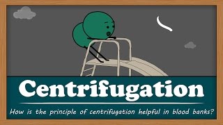 How is the principle of centrifugation helpful in blood banks  aumsum kids science [upl. by Thurnau]