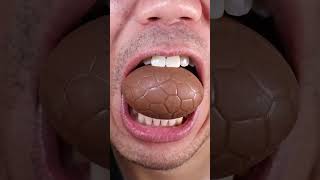 BIG Chocolate Egg Crack ASMR 🥚🍫 ChocoEgg SatisfyingCrack [upl. by Bathesda]