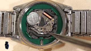 How to Remove amp Replace Watch Movements [upl. by Euton127]