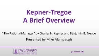 Kepner Tregoe Problem Analysis and Solving Case Example [upl. by Leumas]