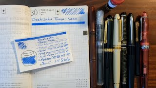 Iroshizuku Tsuyukusa and Fountain Pens [upl. by Ttennaej]