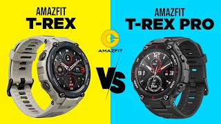 Amazfit T REX vs T REX PRO Best Fitness Tracker 2022 [upl. by Osborn]