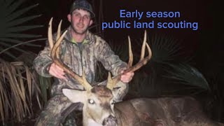 Mississippi Delta early season public land scouting [upl. by Fording15]