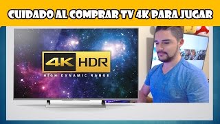 Cuidado al comprar TV 4k para jugar [upl. by Noved]