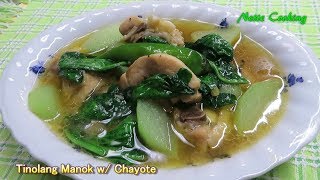 quotTinolang Manok w Chayotequot [upl. by Keavy]