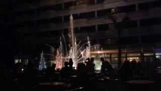 Atlantica Oasis Hotel Limassol Dancing Fountains [upl. by Tremain]